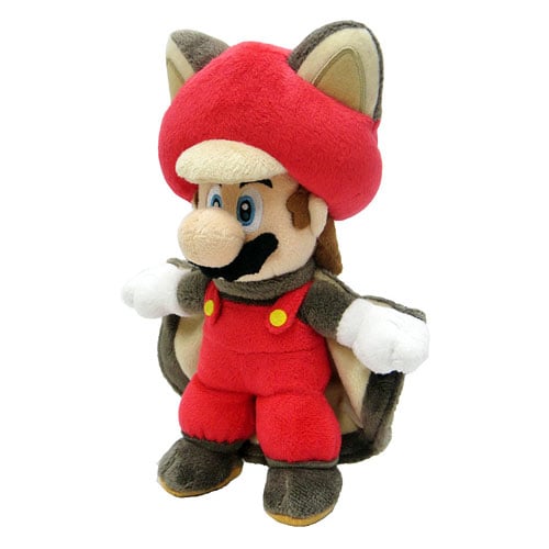 Super Mario Bros. Flying Squirrel Mario 9-Inch Plush